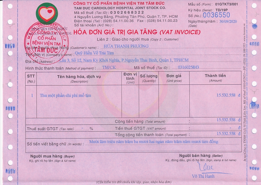 HUA THANH PHUONG - HD.